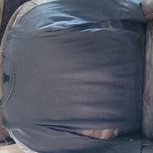 Ann Taylor grey jeweled sweater